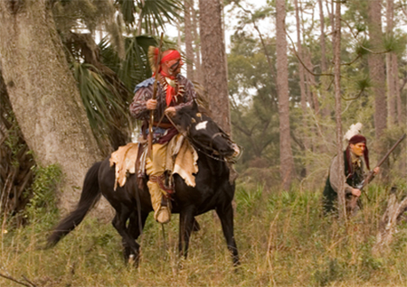 Dade Battlefield Seminole Rider