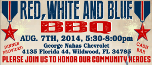 SC Chamber - Red, White and Blue BBQ @ George Nahas Chevrolet