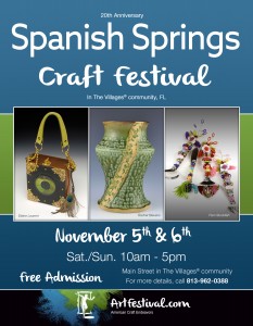 20th Anniversary Spanish Springs Art & Craft Festival @ Spanish Springs Square | Lady Lake | Florida | United States