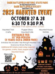 Dade's Haunted Event @ Dade Battlefield