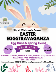 Eggstravaganza Kid's Egg Hunt @ Millennium Park Baseball Fields