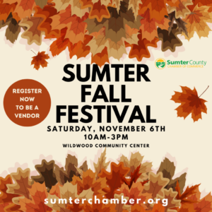 2021 Sumter Fall Festival @ Wildwood Community Center
