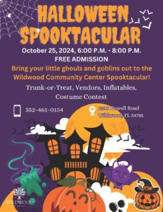 Halloween Spooktacular @ Wildwood Community Center