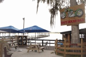 Big Bass in Lake Panasoffkee welcomes Bill's Toupee @ Big Bass Grill