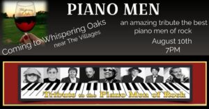 Piano Men of Rock - A Special Concert Event @ Whispering Oaks Winery