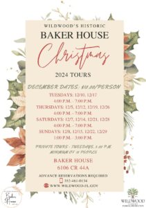 Baker House Christmas Tours (Tue, Thu, Sat) @ Baker House